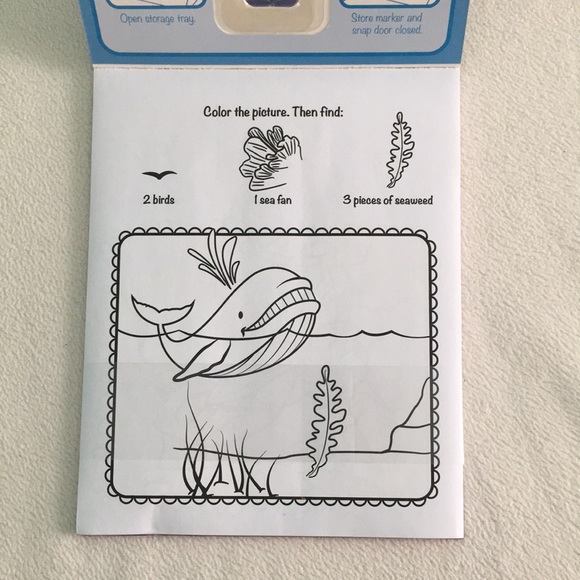 🐠 “Sea Life” Magic Marker and Coloring Pad by Melissa and Doug 🐋 - Picture 3 of 6